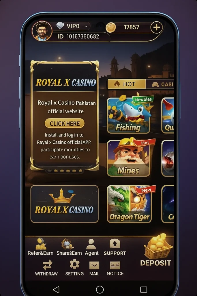 Royal X Casino Game